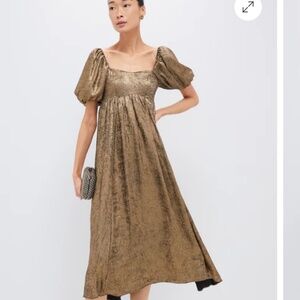 Gold Shimmer Dress from Tuckernuck Size Small